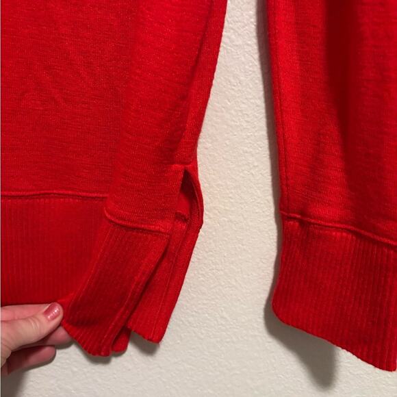 Gap Classic Red Comfy Cowl Neck Lightweight Sweater Small - Picture 5 of 10